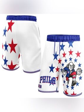 Philadelphia 76ers KidSuper Shorts NWT